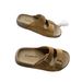 Soft Sole Women's 2025 Summer New Outdoor Casual Beach Sandals One-Word Slippers For Market And Stall_vogvips.com