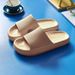 New Thick Sole Women In Summer, Indoor And Outdoor Home, Household Bathroom, Couple Shower, Cool Slippers For Men,_vogvips.com