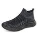 Large Breathable Fly Woven For Men, Lightweight Soft Soled Couple Shoes, Fashionable And Versatile, Casual One Foot_vogvips.com