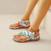 Foreign Trade Plus Size Women's Herringbone 2026 New Ethnic Style Embroidered Floral Back-Strap Wedge Sandals For Women_vogvips.com