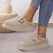 2024 New Women's Plus Size Fleece-Lined Slip-On Thick-Soled Height-Increasing Cotton Snow Boots_vogvips.com