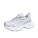 silver Dad Sneakers For Women 2025 New Hot-Selling Thick-Soled Height-Increasing Casual Lightweight Running Spring And_vogvips.com