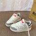 Women's Style Trendy Casual Retro White Sneakers Spring Harajuku Fashion Street Style Versatile Student Footwear_vogvips.com