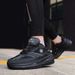 Men's Casual Shoes Mountaineering Outdoor Comfortable Running Shoes Rotating Button Daily Walking Lightweight Breathable Hiking Vacation Sports Shoes_vogvips.com