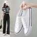 Half Dragged Canvas For Children New Summer Low Top Women's Trendy Classic Versatile Casual Board Shoes_vogvips.com