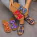 Slippers: Large Size Wedge Sandals For Women, Ultra-Lightweight, Metal Hollow Design, Thick-Soled Outdoor Slippers_vogvips.com