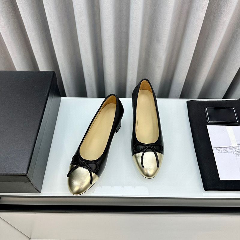 In Stock 2025 French Style SiL Ver New Ballet Flats With Bowknot, Low-Heeled Slip-On Shoes_vogvips.com