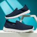 2024 New Large Size Flying Woven Casual Shoes Men's Hot-selling One-pedal Light Foot Cover Lazy Shoes Men's Shoes Spot_vogvips.com