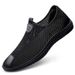 Men's Breathable Mesh Slip On Shoes Summer Hollow Out Casual Walking Shoe Non-slip Rubber Sole Lightweight Comfortable_vogvips.com