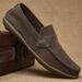 New Releases In December Spring And Summer British Style Casual Slip-On Breathable Loafers Genuine Leather Soft Sole Men's Shoes_vogvips.com
