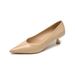 French Cat Heel Pointed Single Shoes Women's Stiletto Work Shoes Light Mouth Temperament High Heels Soft Sole_vogvips.com