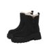 Women's Snow 2025 New Autumn Winter FashiNewable Versatile Short Boots NNew-Slip Fleece Lined Thickened Warm CottNew Shoes_vogvips.com