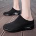 Large Size Breathable Mesh Casual Sports Women's Thick Soled Height Boosting One Step Lazy Shoes 5Fb 309_vogvips.com