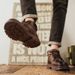European Warm Series Autumn Winter New Martin Men Genuine Leather British Style High-top Cotton Height-increasing Fleece-lined Warm Short_vogvips.com