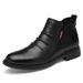 Martin Boots Men's Trendy High-top Large-size Men's Shoes, Chelsea Short Boots Thick-soled Heightening Men's Boots_vogvips.com
