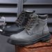 Martin Boots Men's Platorm Boots Men's Shoes Men's Short Boots Leather Boots_vogvips.com