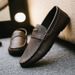 2025 New Fashion Loafers Men Summer Trendy Casual Sneakers British Style Men's Low-top Business Leather Shoes_vogvips.com