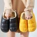 Bag And Waterproof Women In Winter Plush Insulation, Shoes For Couples, Cotton Slippers With Silent Fur, Panda Specific_vogvips.com