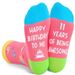 All cotton tall socks birthday knit socks sole Creative copy glue floor socks_vogvips.com