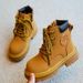 Yellow 2022 New Children's Shoes Short Spring And Autumn Martin Boots Boys' British Style Big Kids Genuine Leather Girls_vogvips.com