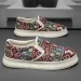 Men's All Season Sneakers New Casual Cloth Cartoon Slip On Lazy Shoes_vogvips.com