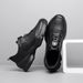 Perforated Breathable Genuine Leather Sports Casual 2026 Summer New Lightweight Comfortable Men's Shoes Manufacturer_vogvips.com