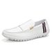 Men’s Shoes Men's New Style Toe Shoes Lightweight Breathable Men's Casual All Match Small Leather Shoes Driving Slip On Lazy Shoes Men_vogvips.com