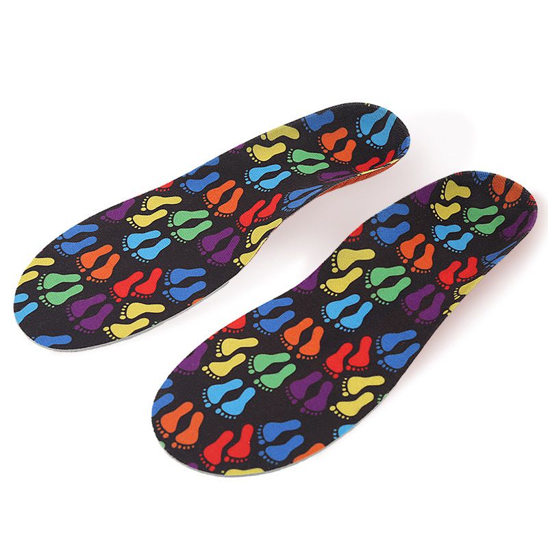 Breathable Orthotic Insoles For Kids - Flat Feet Correction, Arch Support, Adjustable Trim For Boys & Girls - Soft Velvet EVA Material_vogvips.com