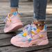 Fashion Dad Sneakers Student Sports Women 2024 Spring Autumn New Mesh Breathable Soft Sole Versatile Comfortable Running_vogvips.com