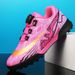 New children's soccer shoes short broken nails tf boys primary school girls rotary buckle breathable game training shoes_vogvips.com