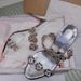 Fine Heel Flip-flops Summer New Round Head Open Toe Sequin Buckle Anti-slip Wear-resistant High-heeled Sandals_vogvips.com