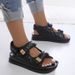 SHLIANG Women's Summer Sandals Beach Slippers Brand Design Leather Beach Slippers Female Home Outdoor Anti Slip Flip Flops Casual Shoes Y0300_vogvips.com
