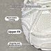 Women's Casual Stylish Platform Chunky Sneakers Breathable Mesh Trendy Athletic Shoes For Petite Versatile New Style_vogvips.com