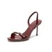 2026 Summer New French Retro One-Strap Sandals With Thin Heels, Back Open Toe, Simple And Sexy Women's Shoes_vogvips.com