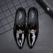 New European Style Business Formal Patent Single Pointed Toe Slip-On Leather Men's Shoes_vogvips.com