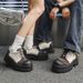 Unisex 2025 Autumn/Winter New Casual Leather Breathable Business Fashion Brand Thick Sole Derby Shoes Fashionable And Versatile_vogvips.com