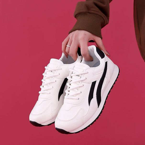 The 2025 Spring New Korean Version Of The "White Sneakers" For Female Students Is A Versatile Pair Of Casual Sports Shoes_vogvips.com