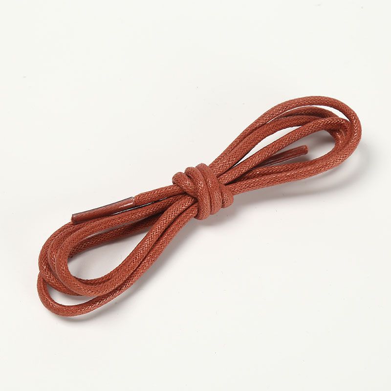 Shoe Accessories round thin wax rope waterproof cotton shoelaces suitable for business leather shoes Oxford shoes Derby shoes high top Martin boots_vogvips.com