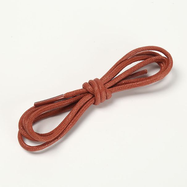 Shoe Accessories round thin wax rope waterproof cotton shoelaces suitable for business leather shoes Oxford shoes Derby shoes high top Martin boots_vogvips.com