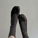 Cowhide Version ~ 2024 New Pleated Genuine Leather Soft Sole Split Toe Loafers For Women Flat Mary Jane Shoes_vogvips.com