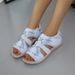 Women's For Trade 2022 New European And American Large Size Velcro Matte Flat Casual Cross-Border Sandals_vogvips.com