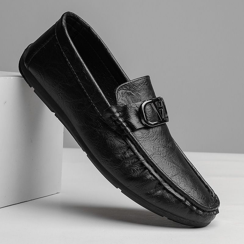 Brand Men's Shoe 2024 Autumn New Men Casual Shoe Allmatch Loafer Shoe Men's Fashion Business Shoes Soft Sole Social Shoe Tênis_vogvips.com