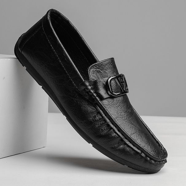 Brand Men's Shoe 2024 Autumn New Men Casual Shoe Allmatch Loafer Shoe Men's Fashion Business Shoes Soft Sole Social Shoe Tênis_vogvips.com
