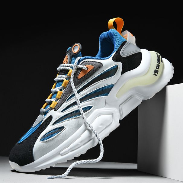 Men's Shoes Large Size Men's Casual Shoes Summer New Breathable Daddy Shoes Fashion Sneakers_vogvips.com