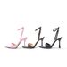 Women's High Heels Cross-Border European And American Supply Solid Color Slimming Waist Mules Pointed Toe Stiletto Four_vogvips.com