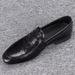 Slip-On 2024 Black Casual Men's Leather New Trend Soft Sole British Business Shoes Pinter_vogvips.com