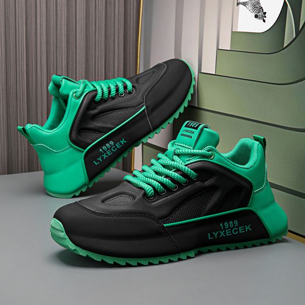 Spring High End Versatile Casual Sports Thick Soled Height Enhancing Men's Forrest Gump Daddy Shoes_vogvips.com