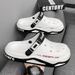 New Fashion Men's EVA Casual Comfortable Hole Garden Shoes Outdoor Men's Beach Sandals Indoor Home Unisex Slippers_vogvips.com