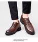 Lace-up Men's Shoes Doudou Shoes Casual Shoes Soft-soled Leather Shoes Lazy Shoes_vogvips.com