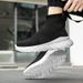 Couple New Woven Socks, Breathable And Lightweight, One Foot Mesh Shoes, Casual Sports Shoes_vogvips.com